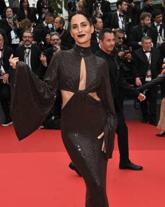 Cannes, 77th Cannes Film Festival 2024, Red carpet film The Apprentice In the photo: Gala Gonzalez  Copyright: xAlbertoxTerenghix xipa-agency.nex xPoolxPhotoxEventsx03x IPA_Agency_IPA46314151