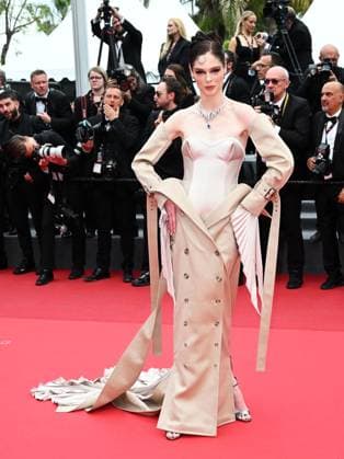 Cannes, 77th Cannes Film Festival 2024, Seventh evening - Red carpet film The Apprentice - In the photo: Coco Rocha  Copyright: xSimonexComix xipa-agency.netx xPoolxPhotoxEventsx03x IPA_Agency_IPA46314507