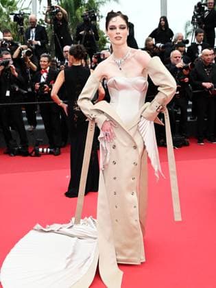 Cannes, 77th Cannes Film Festival 2024, Seventh evening - Red carpet film The Apprentice - In the photo: Coco Rocha  Copyright: xSimonexComix xipa-agency.netx xPoolxPhotoxEventsx03x IPA_Agency_IPA46314518
