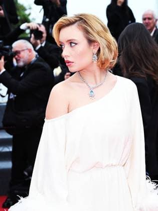 Cannes, 77th Cannes Film Festival 2024, Seventh evening - red carpet of the film The Apprentice In the photo: MARIA BRAZ  Copyright: xSimoinexComix xipa-agency.netx xPoolxPhotoxEventsx03x IPA_Agency_IPA46314734