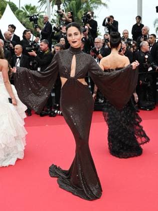 Cannes, 77th Cannes Film Festival 2024, Seventh evening - red carpet of the film The Apprentice In the photo: GALA GONZALES  Copyright: xSimoinexComix xipa-agency.netx xPoolxPhotoxEventsx03x IPA_Agency_IPA46315179