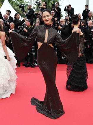Cannes, 77th Cannes Film Festival 2024, Seventh evening - red carpet of the film The Apprentice In the photo: GALA GONZALES  Copyright: xSimoinexComix xipa-agency.netx xPoolxPhotoxEventsx03x IPA_Agency_IPA46315191