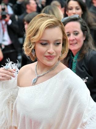 Cannes, 77th Cannes Film Festival 2024, Seventh evening - Red carpet film The Apprentice - In the photo: Maria Braz  Copyright: xSimonexComix xipa-agency.netx xPoolxPhotoxEventsx03x IPA_Agency_IPA46315569