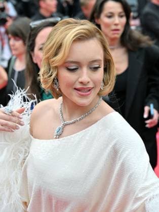 Cannes, 77th Cannes Film Festival 2024, Seventh evening - Red carpet film The Apprentice - In the photo: Maria Braz  Copyright: xSimonexComix xipa-agency.netx xPoolxPhotoxEventsx03x IPA_Agency_IPA46315575