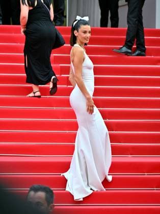 Cannes, 77th Cannes Film Festival 2024, Seventh evening - Red carpet film The Apprentice - In the photo: Maria Pedraza  Copyright: xManuelexMangiarottix xipa-agencyx xPoolxPhotoxEventsx03x IPA_Agency_IPA46315903