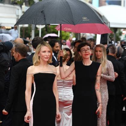 May 20, 2024, Cannes, Cote D azur, France: CATE BLANCHETT walks the red carpet ahead of The Apprentice Premiere screening at the 77th Annual Cannes Film Festival at Palais des Festivals in Cannes, France Cannes France - ZUMAc179 20240520_zep_c179_105 Copyright: xMickaelxChavetx