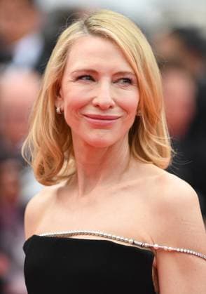 Australian actress Cate Blanchett attends the premiere of The Apprentice at the 77th Cannes Film Festival in Cannes, France on Monday May 20, 2024.  CAN20240520173 RUNExHELLESTAD