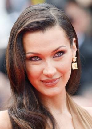 American model Bella Hadid attends the premiere of The Apprentice at the 77th Cannes Film Festival in Cannes, France on Monday May 20, 2024.  CAN20240520182 RUNExHELLESTAD