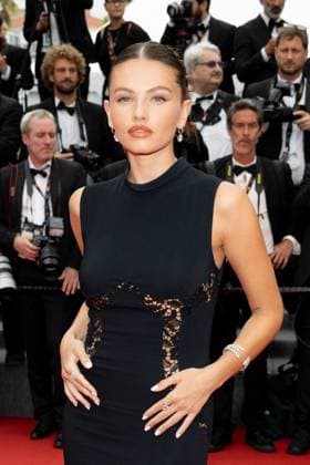 M MontÃ e des marches du film Â The Apprentice Â lors du 77eme Festival International du Film de Cannes Thylane Blondeau MontÃ e des marches du film Â The Apprentice Â lors du 77eme Festival International du Film de Cannes, au Palais des Festivals Ã Cannes Le 20 mai 2024 Jacovides Moreau Bestimage Red carpet of the movie Â The Apprentice Â during the 77th Cannes International Film Festival at the Palais des Festivals in Cannes, France On may 20th 2024 Cannes France  Copyright: xJACOVIDES-MOREAUx xBESTIMAGExJACOVIDES-MOREAUx xBESTIMAGEx