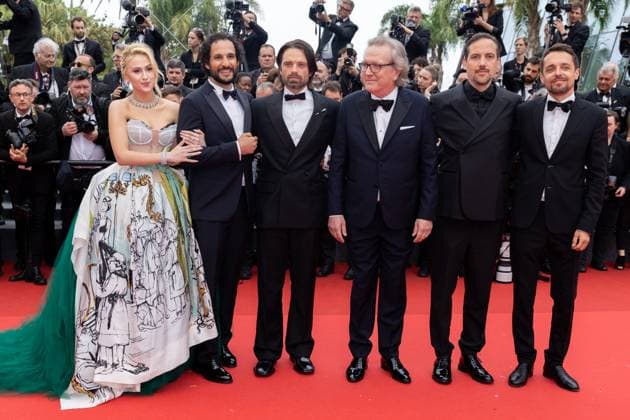 B Red carpet of the movie Â The Apprentice Â during the 77th Cannes International Film Festival Maria Bakalova, Ali Abbasi, Sebastian Stan, Martin Donovan, Daniel Bekerman, Jacob Jarek Red carpet of the movie Â The Apprentice Â during the 77th Cannes International Film Festival, au Palais des Festivals Ã Cannes On may 20th 2024 Olivier Borde Bestimage Red carpet of the movie Â The Apprentice Â during the 77th Cannes International Film Festival at the Palais des Festivals in Cannes, France On may 20th 2024 Cannes France  Copyright: xOLIVIERxBORDEx xBESTIMAGExOLIVIERxBORDEx xBESTIMAGEx