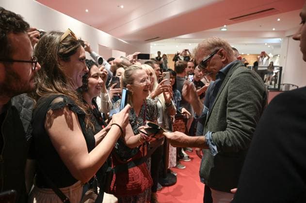 77eme Festival International du Film de Cannes MontÃ e des marches du film 77th International Cannes Film Festival Press Conference HORIZON KEVIN COSTNER 305241 2024 05 20 unknown  Copyright: xSergexArnalx xStarfacex STAR_305241_005