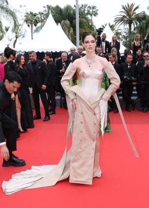 May 20, 2024, Cannes, France: Coco Rocha attends the The Apprentice Red Carpet at the 77th annual Cannes Film Festival at Palais des Festivals on May 20, 2024 in Cannes, France. Cannes France - ZUMAs181 20240520_zea_s181_027 Copyright: xDGPx