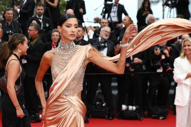 May 20, 2024, Cannes, Cote D azur, France: THAYNA SOARES walks the red carpet ahead of The Apprentice Premiere screening at the 77th Annual Cannes Film Festival at Palais des Festivals in Cannes, France Cannes France - ZUMAc179 20240520_zep_c179_142 Copyright: xMickaelxChavetx