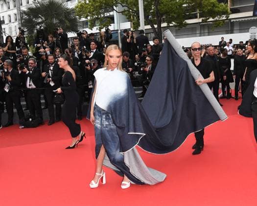 77th Cannes Film Festival 2024, Red carpet film The Apprentice Cannes, 77th Cannes Film Festival 2024, Red carpet film The Apprentice In the photo: Bilal Hassani Cannes France  Copyright: xIPA ABACAx