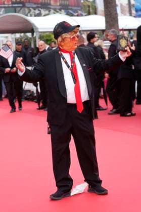 Donald Trump Double at the premiere of the movie The Apprentice at the Festival de Cannes 2024 77 Cannes International Film Festival at the Palais des Festivals Cannes, 20 05 2024 Foto:xD.xBedrosianx xFuturexImagex apprentice_4501