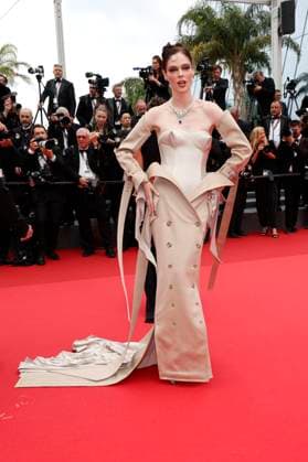 Coco Rocha at the premiere of the feature film The Apprentice at the Festival de Cannes 2024 77 Cannes International Film Festival at the Palais des Festivals Cannes, 20 05 2024 Foto:xD.xBedrosianx xFuturexImagex apprentice_4513