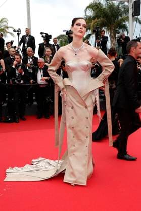 Coco Rocha at the premiere of the feature film The Apprentice at the Festival de Cannes 2024 77 Cannes International Film Festival at the Palais des Festivals Cannes, 20 05 2024 Foto:xD.xBedrosianx xFuturexImagex apprentice_4515