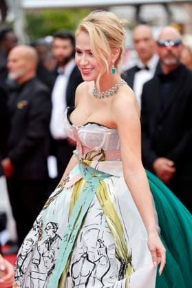 Maria Bakalova at the premiere of the feature film The Apprentice at the Festival de Cannes 2024 77 Cannes International Film Festival at the Palais des Festivals Cannes, 20 05 2024 Foto:xD.xBedrosianx xFuturexImagex apprentice_4605