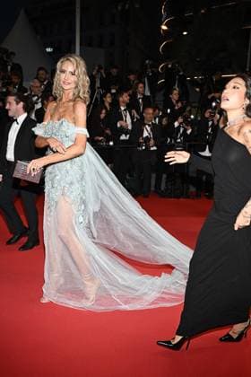 Cannes - The Shrouds (Les Linceuls) Red Carpet Lady Victoria Hervey attends the The Shrouds (Les Linceuls) Red Carpet at the 77th annual Cannes Film Festival at Palais des Festivals on May 20, 2024 in Cannes, France. Photo by David Niviere ABACAPRESS.COM Cannes France  Copyright: xNivierexDavid ABACAPRESS.COMx