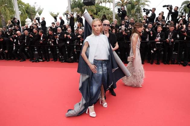 Cannes The Apprentice Screening DB Bilal Hassani attends the The Apprentice Red Carpet at the 77th annual Cannes Film Festival at Palais des Festivals on May 20, 2024 in Cannes, France. Photo by David Boyer ABACAPRESS.COM Cannes France  Copyright: xBoyerxDavid ABACAx