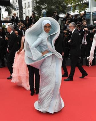 77th Cannes Film Festival 2024, Red carpet film The Apprentice Cannes, 77th Cannes Film Festival 2024, Red carpet film The Apprentice In the photo: Rawdah Mohamed Cannes France  Copyright: xIPA ABACAx