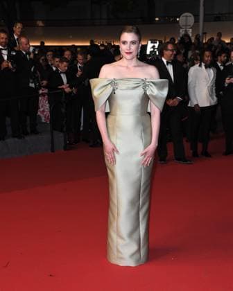Cannes, 77th Cannes Film Festival 2024, Red carpet film The Shrouds (Les Linceuls) In the photo: Greta Gerwig  Copyright: xAlbertoxTerenghix xipa-agency.nex xPoolxPhotoxEventsx03x IPA_Agency_IPA46323775