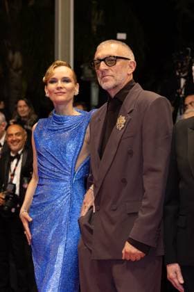 B MontÃ e des marches du film Â The Shrouds Les linceuls Â lors du 77eme Festival International du Film de Cannes Diane Kruger, Vincent Cassel MontÃ e des marches du film Â Les Linceuls Â lors du 77eme Festival International du Film de Cannes, au Palais des Festivals Ã Cannes On may 20th 2024 Olivier Borde Bestimage Red carpet of the movie Â The Shrouds Â during the 77th Cannes International Film Festival at the Palais des Festivals in Cannes, France On may 20th 2024 Cannes France  Copyright: xOLIVIERxBORDEx xBESTIMAGExOLIVIERxBORDEx xBESTIMAGEx