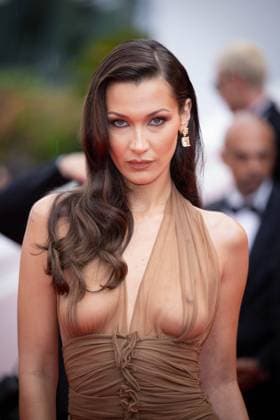 Cannes - The Apprentice Red Carpet Bella Hadid attends the The Apprentice Red Carpet at the 77th annual Cannes Film Festival at Palais des Festivals on May 20, 2024 in Cannes, France. Photo by ShootPix ABACAPRESS.COM Cannes France  Copyright: xShootpix ABACAx
