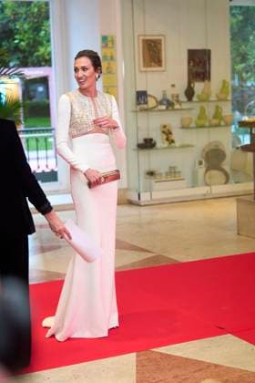 Women in Art Bazaar Award in Madrid Carmen Thyssen receives ˜Woman in Art™ Bazaar award Nieves Alvarez attends ˜Woman in Art™ Bazaar award at Thyssen-Bornemisza Museum on May 20, 2024 in Madrid, Spain Photo by IMAGO MPG Madrid Thyssen-Bornemisza Museum Madrid Spain  Copyright: xMPGx