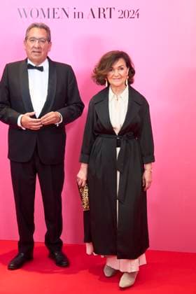 Women in Art Bazaar Award in Madrid Carmen Thyssen receives ˜Woman in Art™ Bazaar award Carmen Calvo attends ˜Woman in Art™ Bazaar award at Thyssen-Bornemisza Museum on May 20, 2024 in Madrid, Spain Photo by IMAGO MPG Madrid Thyssen-Bornemisza Museum Madrid Spain  Copyright: xMPGx