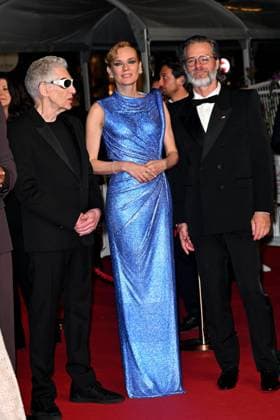 Cannes, 77th Cannes Film Festival 2024, Red carpet film The Shrouds Cannes, 77th Cannes Film Festival 2024, Red carpet film The Shrouds in the photo Diane Kruger Cannes France  Copyright: xIPA ABACAx