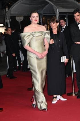 Cannes, 77th Cannes Film Festival 2024, Red carpet film The Shrouds in the photo Greta Gerwig  Copyright: xSimonexComix xipa-agency.netx xPoolxPhotoxEventsx03x IPA_Agency_IPA46324763