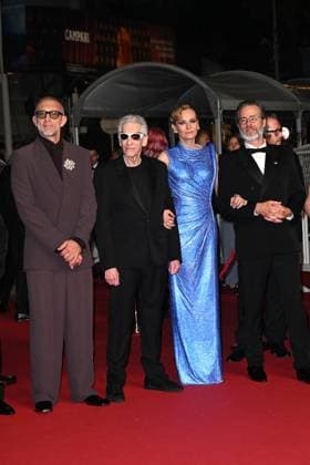 Cannes, 77th Cannes Film Festival 2024, Red carpet film The Shrouds in the photo Vincent Cassel, Diane Kruger, David Cronenberg, Guy Pearce  Copyright: xSimonexComix xipa-agency.netx xPoolxPhotoxEventsx03x IPA_Agency_IPA46324831