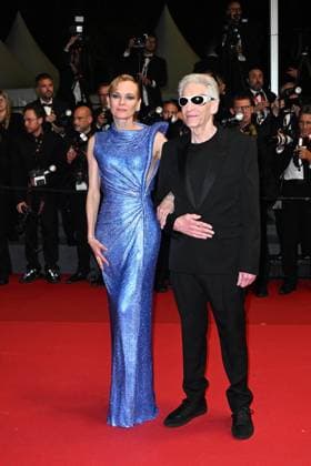 Cannes, 77th Cannes Film Festival 2024, Red carpet film The Shrouds Cannes, 77th Cannes Film Festival 2024, Red carpet film The Shrouds in the photo Diane Kruger, David Cronenberg Cannes France  Copyright: xIPA ABACAx