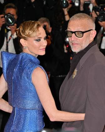 Cannes, 77th Cannes Film Festival 2024, red carpet film The Shrouds In the photo: Diane Kruger, Vincent Cassel  Copyright: xManuelexMangiarottix xipa-agencyx xPoolxPhotoxEventsx03x IPA_Agency_IPA46325327