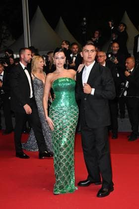Cannes, 77th Cannes Film Festival 2024, Red carpet film The Shrouds in the photo Paulo Dybala, Oriana Sabatini  Copyright: xSimonexComix xipa-agency.netx xPoolxPhotoxEventsx03x IPA_Agency_IPA46324904