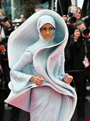 Cannes, France: Cannes, 77th Cannes Film Festival 2024, Seventh evening - Red carpet film The Apprentice - In the photo: Rawdah Mohamed Cannes France  - ZUMAp169 20240520_zea_p169_2000 Copyright: xManuelexMangiarottix