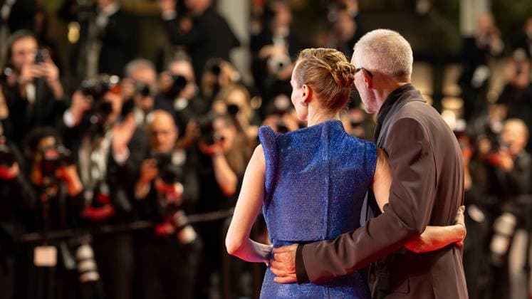 Entertainment Bilder des Tages 77eme Festival International du Film de Cannes MontÃ e des marches du film The Apprentice 77eme Festival International du Film de Cannes MontÃ e des marches du film The Apprendice 305250 2024 05 16 Paris France Cassel, Vincent Kruger, Diane  Copyright: xLaurentxCapmasx xStarfacex STAR_305250_051