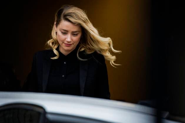 Jiohnny Depp - Amber Heard Trial Actress Amber Heard leaves the Fairfax County Circuit Court in Fairfax, Virginia, on April 18, 2022. Heard is being sued for defamation by her former husband, actor Johnny Depp, after she wrote an op-ed in The Washington Post in 2018 that, without naming Depp, accused him of domestic abuse. Credit: Samuel Corum CNP (RESTRICTION: NO New York or New Jersey Newspapers or newspapers within a 75 mile radius of New York City) Fairfax Virginia United States of America EDITORIAL USE ONLY Copyright: xx 220418 Corum TDepp v Heard-004 SamuelxCorumx-xCNPx cnpphotos247681