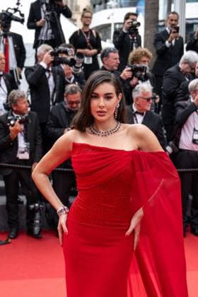 Cannes - The Apprentice Red Carpet - AAR Egyptian actress and model Yasmine Sabri arrives for the screening of ?The Apprentice?, as part of the 77th Cannes Film Festival, in Cannes, France, on May 20, 2024. Photo by Ammar Abd Rabbo ABACAPRESS.COM Cannes France  Copyright: xAbdxRabboxAmmar ABACAx