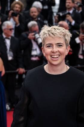 Cannes - The Apprentice Red Carpet - AAR Molly Manning Walker arrives for the screening of ?The Apprentice?, as part of the 77th Cannes Film Festival, in Cannes, France, on May 20, 2024. Photo by Ammar Abd Rabbo ABACAPRESS.COM Cannes France  Copyright: xAbdxRabboxAmmar ABACAx