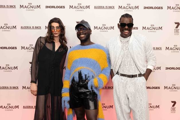 magnum day5 photocall Pascal K Douglas, Louis Pisiano, Matie Popp Iconoclast x 2 Clocks party during the 77th Cannes International Film Festival on May 20, 2024 Cannes France Jeremy Melloul Magnum Cannes via Bestimage Magnum Beach Iconoclast x 2 Clocks party during the 77th Cannes International Film Festival on May 20, 2024 Cannes France  Copyright: xJeremyxMelloulx xMagnumxCannesxviaxBestimagexJeremyxMelloulx xMagnumxCannesxviaxBestimagex