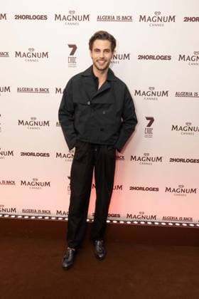 magnum day5 photocall Charly Poirier SoirÃ e Iconoclast x 2 Clocks on the Magnum beach during the 77th Cannes International Film Festival on May 20, 2024 Cannes France Jeremy Melloul Magnum Cannes via Bestimage Magnum Beach Iconoclast x 2 Clocks party during the 77th Cannes International Film Festival on May 20, 2024 Cannes France  Copyright: xJeremyxMelloulx xMagnumxCannesxviaxBestimagexJeremyxMelloulx xMagnumxCannesxviaxBestimagex