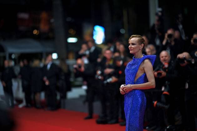 Cannes - The Shrouds Screening Diane Kruger attends the The Shrouds (Les Linceuls) screening at the 77th annual Cannes Film Festival at Palais des Festivals on May 20, 2024 in Cannes, France. Photo by Franck Castel ABACAPRESS.COM Cannes France  Copyright: xCastelxFranck ABACAx