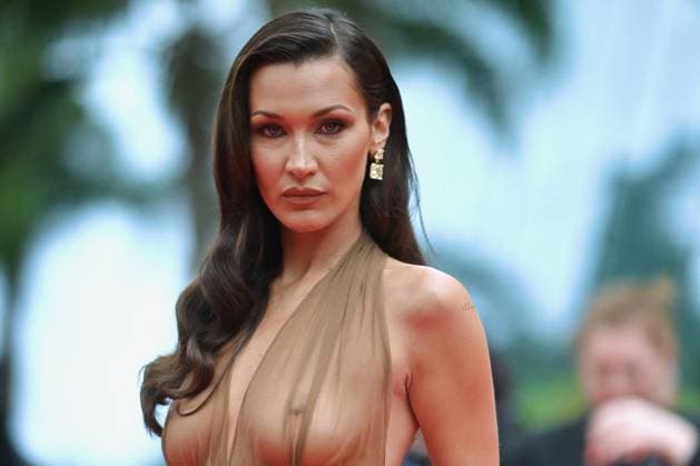 Cannes - The Apprentice Screening Bella Hadid attends The Apprentice screening at the 77th annual Cannes Film Festival at Palais des Festivals on May 20, 2024 in Cannes, France. Photo by Franck Castel ABACAPRESS.COM Cannes France  Copyright: xCastelxFranck ABACAx