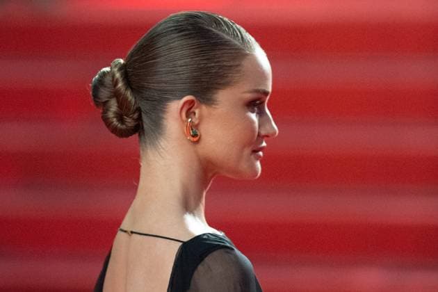 Cannes The Shrouds Premiere Rosie Huntington-Whiteley attending The Shrouds Premiere as part of the 77th Cannes International Film Festival in Cannes, France on May 20, 2024. Photo by Aurore Marechal ABACAPRESS.COM Cannes France  Copyright: xMarechalxAurore ABACAx