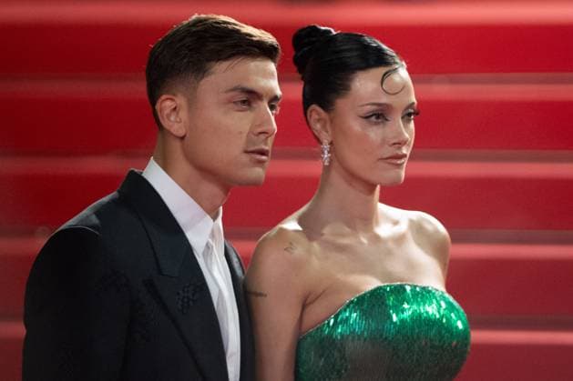 Cannes - The Shrouds Screening Oriana Sabatini and Paulo Dybala attending The Shrouds Premiere as part of the 77th Cannes International Film Festival in Cannes, France on May 20, 2024. Photo by Aurore Marechal ABACAPRESS.COM Cannes France  Copyright: xMarechalxAurore ABACAx