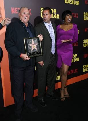 Premiere Of Netflix s Sandy Wexler - Arrivals 7 April, 2017- Hollywood, California - Adam Sandler, Jennifer Hudson, Sandy Wernick, the premiere of Netflix s Sandy Wexler . Photo Credit: PMA AdMedia EDITORIAL USE ONLY  Copyright: xx PMA AdMediax admphotostwo354160