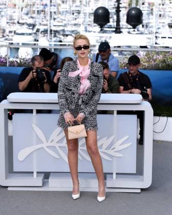 Cannes, 77th Cannes Film Festival 2024 Photocall film The Apprentice In the photo: Maria Bakalova  Copyright: xAlbertoxTerenghix xipa-agency.nex xPoolxPhotoxEventsx03x IPA_Agency_IPA46344246