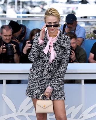 77th Cannes Film Festival 2024, Photocall film The Apprentice Cannes, 77th Cannes Film Festival 2024 Photocall film The Apprentice In the photo: Maria Bakalova Cannes France  Copyright: xIPA ABACAx